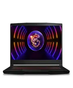 MSI 2023 GF63 씬 12VE 15.6, 블랙, 코어i7, 512GB, 8GB, Free DOS, MS-16R