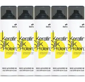 꽃을든남자 케라틴 실크프로테인 초강력 헤어스프레이, 5개, 300ml