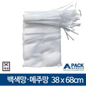 국산 백망 메주망 뼈망 다용도망 흰색망, 38x68cm, 25장