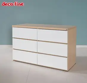 데코라인 담다 하이그로시 와이드서랍장, 와이드