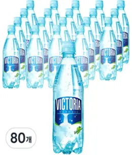 웅진 빅토리아 청포도 스파클링 음료, 500ml, 80개