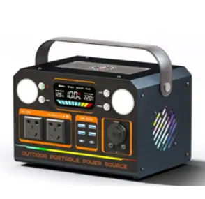 파워뱅크 220V 캠핑용파워뱅크 차박 캠핑용배터리 대용량 보조배터리 휴대용 전원, 1000W+5종 출력+라이트+무선충전, 800000mAh