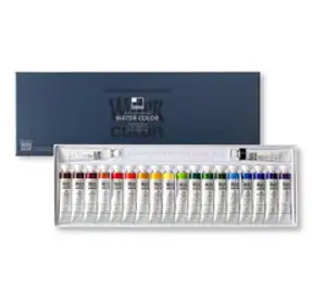 신한화구 전문가 수채화물감 세트, 12ml, 20색