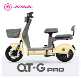 아이마 QT-G pro 순정옵션 (스마트 리모컨+등받이) (그래핀 48V 13Ah 최대 주행거리 55Km 350W), [순정옵션 20Ah]  옐로우