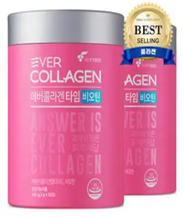 에버콜라겐 타임 비오틴 50p, 150g, 2개