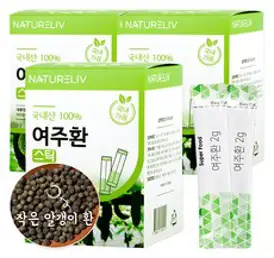 국내산 100% 여주환 스틱 먹기좋은 작은환, 60g, 3개
