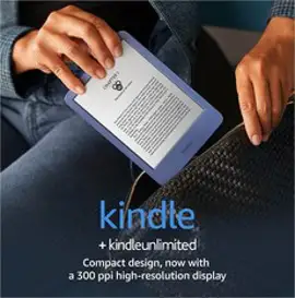 킨들 Kindle 아마존 2022년형 올 뉴전자책 이북리더 ebook 16GB, Free Kindle 3개월포함, 블루, 05