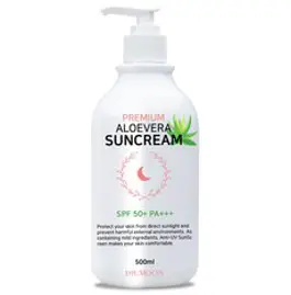 닥터문 프리미엄 대용량 알로에베라 선크림 SPF50+ PA+++, 500ml, 1개