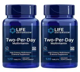 라이프 익스텐션 투퍼데이 태블릿 Life Extension Two-Per-Day Tablets 120 태블릿, 120정, 2통