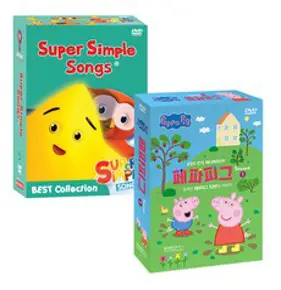 2022 페파피그 시즌3 (Peppa Pig) 10종(DVD+CD)세트(우리말/영어/중국어) 유아영어 어린이영어 페파피그DVD