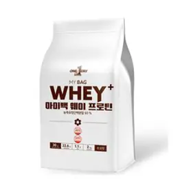 원데이뉴트리션 초코맛_단백질 쉐이크 헬스 보충제 포대유청 웨이프로틴 WPC 2000g, 1개