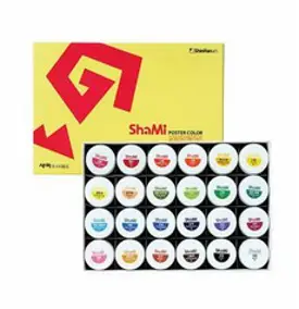샤미 포스터칼라세트, 20ml, 24색