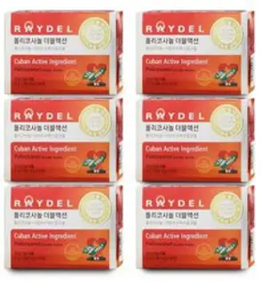 레이델 폴리코사놀 더블액션 200mg, 30정, 6개