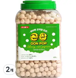 [다신샵] 93kcal 곤약팝콘 3종 혼합(핫앤스윗+바베큐+콘스프) / 식단간식, 30팩