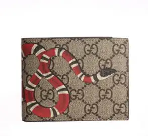 [구찌] [GUCCI] 스네이크 프린트 GG 수프림 반지갑 451268 K551N 866