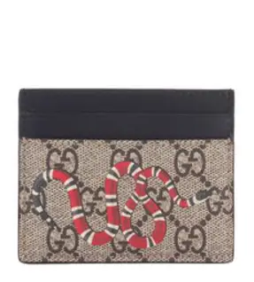 [구찌] [GUCCI] 스네이크 프린트 GG 수프림 카드 지갑 451277 K541N 86