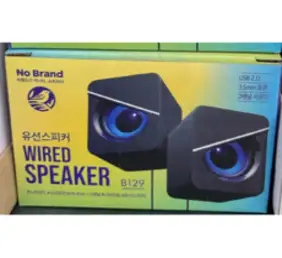 노브랜드 유선 스피커 21A (WS - N2101) x 1개 usb작동