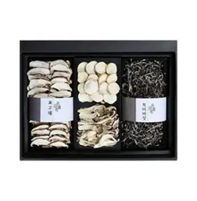 [추석명절선물] [명절전출고]버섯 4종 혼합 선물세트 110g [표고채+느타리+새송이+목이채]