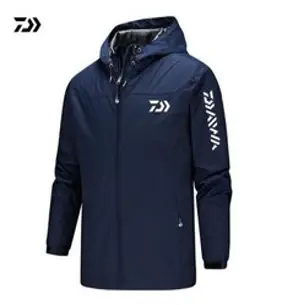 낚시복세트DAIWA-낚시 셔츠 방수 및 방풍 스포츠 퀵 드라이 피싱 자켓 남성용 자외선 차단 통기성 후드, 05 5 Photo Color
