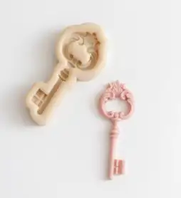앵글띵 1구 실리콘몰드 2p, 빈티지열쇠