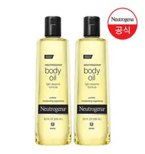 뉴트로지나 세서미 바디오일, 250ml, 2개
