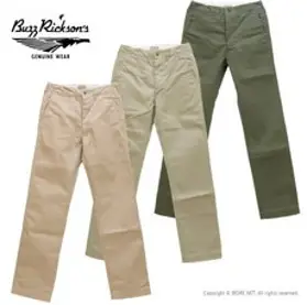 BuzzRicksons 버즈릭슨 오리지널 스펙 치노 바지BR40025A