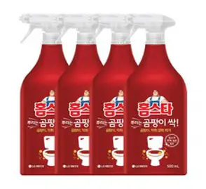 홈스타 뿌리는 곰팡이 싹 세정제, 500ml, 4개