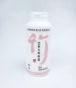 세계 유일 무형 문화재 전통 공법 삼보죽염 9번 구운 회죽염 분말, 1kg, 1개