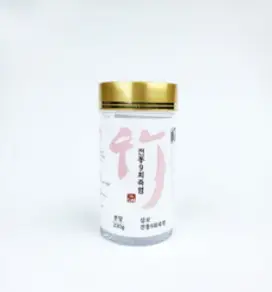세계 유일 무형 문화재 전통 공법 삼보죽염 9번 구운 회죽염 분말, 230g, 1개