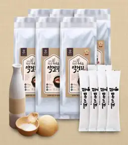 수제 막걸리 만들기 키트 세트 (15병분량) 현미 쌀 담금 전통주 diy 선물 250g X 6개, 하우스막걸리 250gX6개