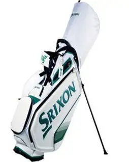 [스릭슨] [던롭코리아 정품] 스탠다드 남성 캐디백 / 골프백 [GGC-S166], 색상:화이트