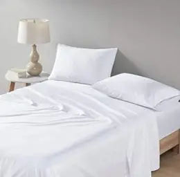 Comfort Spaces 사계절용 아늑한 이불 세트 모던 캐주얼 침구 세트 활동적인 라이프 스타일 남아용 침실 데코 베론 화이트 블루 스프라이트 트윈/트윈 XL 3개