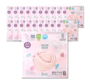 아이가드 초소형 3D 캐릭터 어린이 유아용 마스크, 10매입, 2개, 핑크