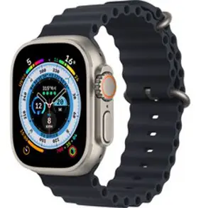 Apple 애플워치 Ultra 알파인 루프 49mm GPS+Cellular 티타늄 케이스, 그린 Small