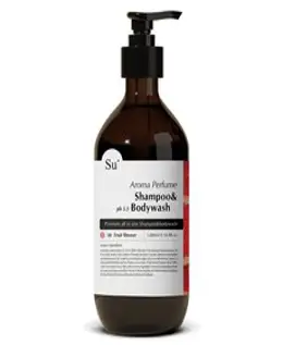 수오가닉 퍼퓸 아로마 샴푸 바디워시 프루트샤워, 1000ml, 1개