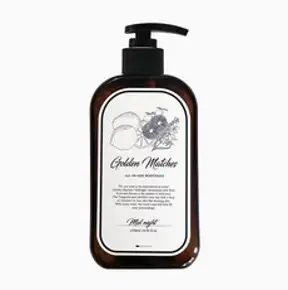 골든매치스 올인원 샴푸 앤 바디워시 미드나잇, 500ml, 1개
