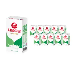 서울우유 멸균 흰우유, 1L, 10팩