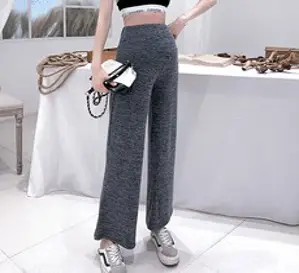 마켓A 라이트 코튼 와이드 임부 바지