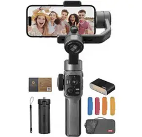 지윤 스마트 짐벌 스무스 5S 콤보 세트, 그레이