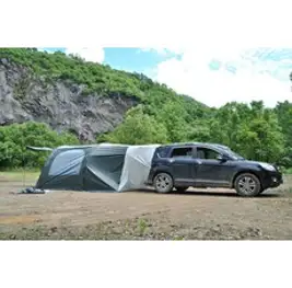 텐트 suv 터틀돔 벙커 돔쉘터 그늘막 차량용 어닝 백패킹 별이 빛나는 6 인 야외, 회색