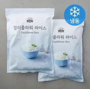 베리필드 컬리플라워 라이스 (냉동), 1kg, 2개