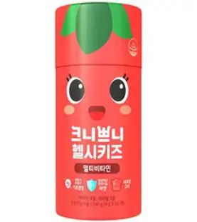 크니쁘니 헬시키즈 멀티비타민 60p, 1통, 60개