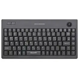 애니존 무선 트랙볼 키보드 + 키스킨, AWTK-200, 혼합색상, 텐키리스