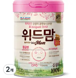 파스퇴르 위드맘 제왕 100일, 750g, 2개