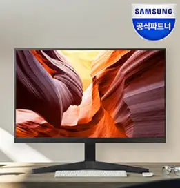 삼성전자 60.4cm LED 슬림베젤 모니터, LF24T350FHKXKR