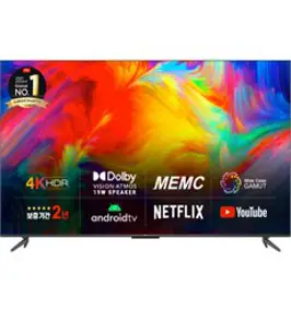 TCL 안드로이드11 4K UHD TV, 55P735, 140cm(55인치), 스탠드형, 방문설치