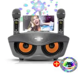 머레이 부엉이 블루투스 노래방기기 + 매직미러볼, S-bird