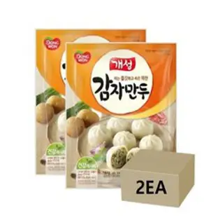 동원 개성 감자만두 1.9kg 지퍼백 2봉, 2개