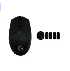 로지텍 G304 LIGHTSPEED 게이밍 무선 마우스 + 마우스피트 세트, 블랙+마우스피트