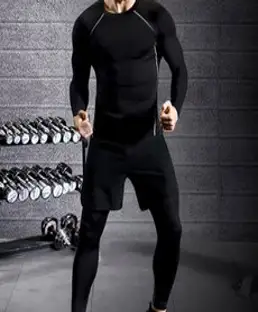 [또온나] 남성 헬스 트레이닝복 3종세트 스포츠 상의1P 타이즈1P 반바지1P 기능성 운동복 드라이핏 소재 홈트 러닝 조깅라이딩 스포츠 활동을 위한 전신 운동 세트 CW마르스